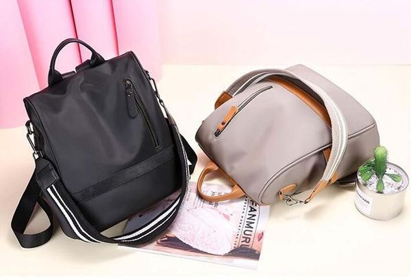 backpack men women's preppy style nylon fashion large capacity school bag waterproof double shoulder bags
backpack men women's preppy style nylon fashion large capacity school bag waterproof double shoulder bags