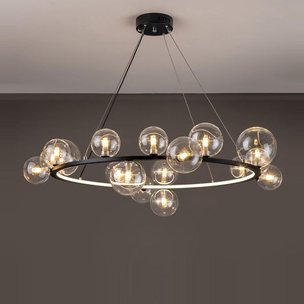 postmodern glass bubble gold silver white black chandelier lighting suspension luminaire lampen for foyer dinning room chandeliers
postmodern glass bubble gold silver white black chandelier lighting suspension luminaire lampen for foyer dinning room chandeliers