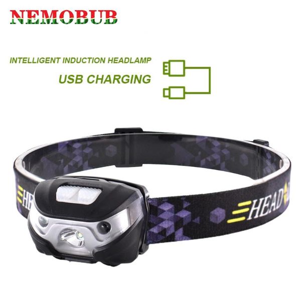 outdoor intelligent sensor headlights 1200mah usb charging fishing hiking riding hunting night light adjustable headlamp headlamps
outdoor intelligent sensor headlights 1200mah usb charging fishing hiking riding hunting night light adjustable headlamp headlamps