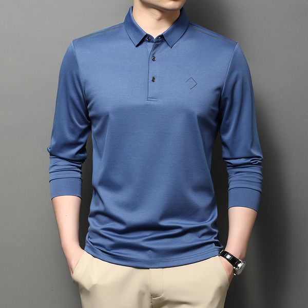 spring autumn long sleeve t-shirt men's lapel oversized cloth middle-aged and young polo shirt busins casual t-shirt, White;black
spring autumn long sleeve t-shirt men's lapel oversized cloth middle-aged and young polo shirt busins casual t-shirt, White;black