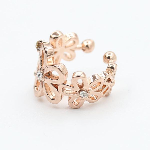 clip-on & screw back crystal flower shaped cuff clip earrings no hole set auger simple ear fashion gift jewelry earring for women accessorie, Silver
clip-on & screw back crystal flower shaped cuff clip earrings no hole set auger simple ear fashion gift jewelry earring for women accessorie, Silver