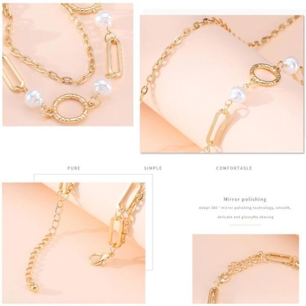 baroque simulated pearl necklace women toggle chain jewelry trend multilayer fashion 2021 statement chok b5c8 chokers, Golden;silver
baroque simulated pearl necklace women toggle chain jewelry trend multilayer fashion 2021 statement chok b5c8 chokers, Golden;silver