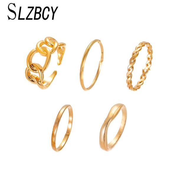 wedding rings 5 pcs punk twist round ring sets for women hiphop minimalist gold silver color geometric party fashion korean jewelry, Slivery;golden
wedding rings 5 pcs punk twist round ring sets for women hiphop minimalist gold silver color geometric party fashion korean jewelry, Slivery;golden