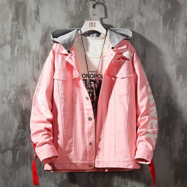 men's jackets denim and coats loose casual jeans good quality cotton hooded autumn pink cxxo, Black;brown
men's jackets denim and coats loose casual jeans good quality cotton hooded autumn pink cxxo, Black;brown