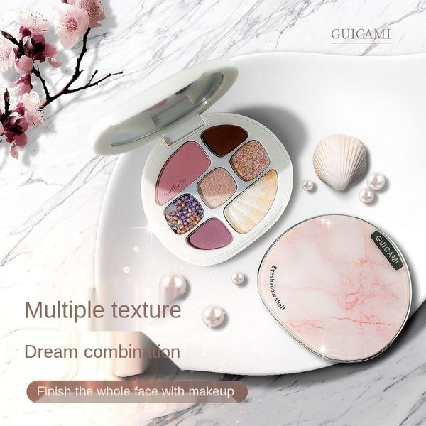 amber shell eight color eyeshadow palette matte pearlescent eye makeup long lasting natural ins shadow
amber shell eight color eyeshadow palette matte pearlescent eye makeup long lasting natural ins shadow