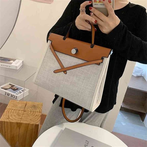 simple contrast kelly fashion commuting ol large capacity 2021 new texture portable one shoulder canvas bag
simple contrast kelly fashion commuting ol large capacity 2021 new texture portable one shoulder canvas bag