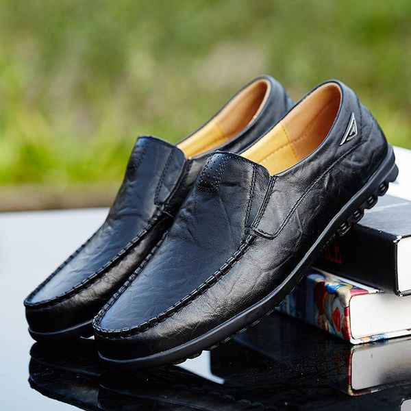 men shoes 2021 summer dress comfort breathable genuine leather business office party, Black
men shoes 2021 summer dress comfort breathable genuine leather business office party, Black