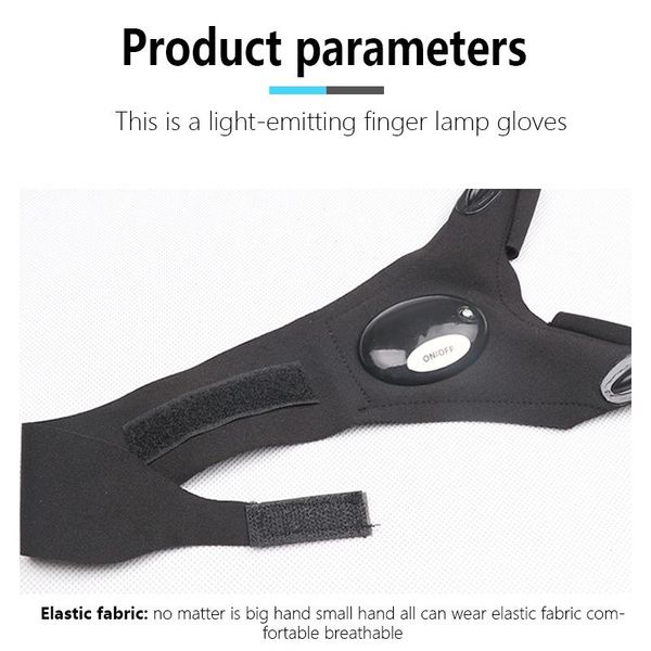 party decoration 1 pair multifunctional gloves outdoor hiking fishing fingerless with led light waterproof
party decoration 1 pair multifunctional gloves outdoor hiking fishing fingerless with led light waterproof