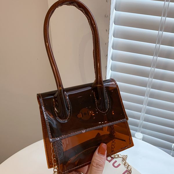 hbp small hand bag chain shoulder bags transparent pvc fashion handbags flap hasp summerjkos
hbp small hand bag chain shoulder bags transparent pvc fashion handbags flap hasp summerjkos