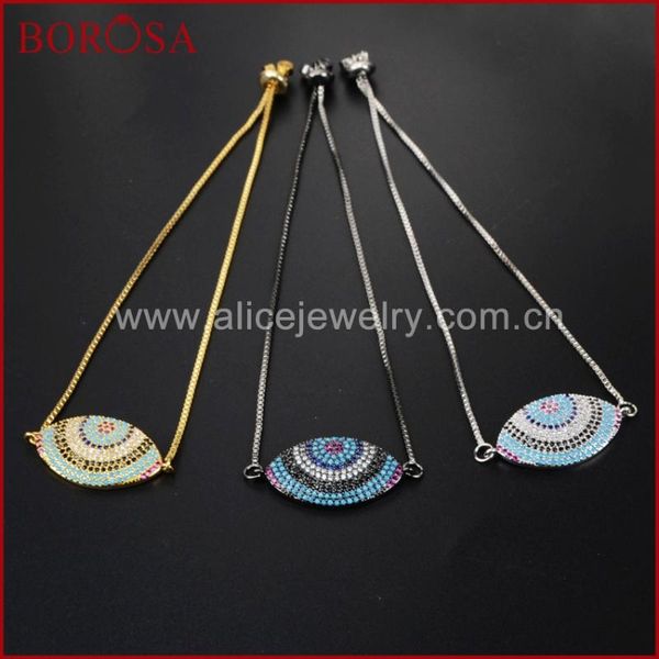 link, chain borosa 2021 arrival druzy bracelets, handcrafted bracelet drusy cubic zirconia crystal evil eye micro pave wx327, Black
link, chain borosa 2021 arrival druzy bracelets, handcrafted bracelet drusy cubic zirconia crystal evil eye micro pave wx327, Black