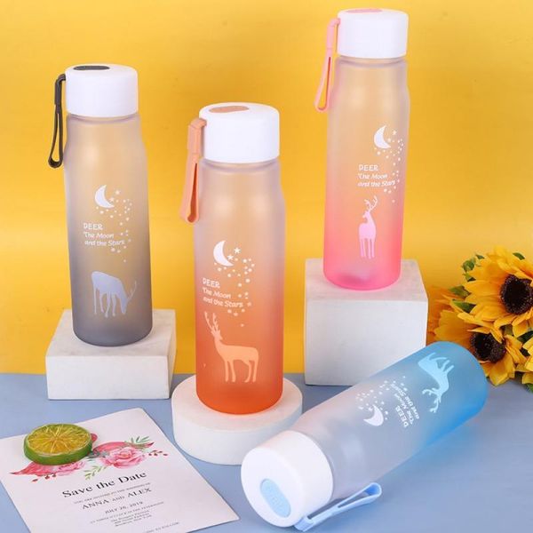 mugs 600ml plastic elk frosted water bottle leakproof girl riding travel portable fashion personality cute
mugs 600ml plastic elk frosted water bottle leakproof girl riding travel portable fashion personality cute