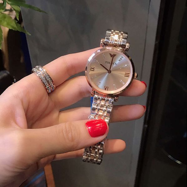 watch women's toluck steel band 2021 new simple temperament fashion trend wrist watch, Slivery;brown
watch women's toluck steel band 2021 new simple temperament fashion trend wrist watch, Slivery;brown