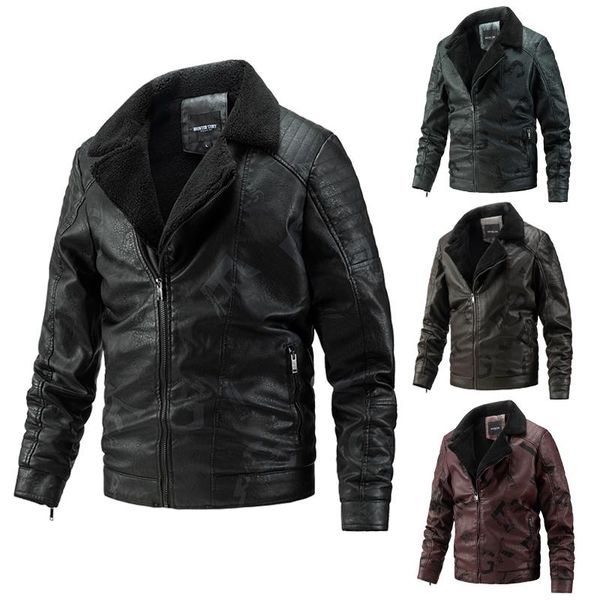 men's jackets motorcycle jacket slim street fashion black biker coat pu leather men hip hop stand collar zipper outwear faux fur, Black;brown
men's jackets motorcycle jacket slim street fashion black biker coat pu leather men hip hop stand collar zipper outwear faux fur, Black;brown