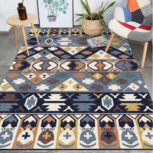 carpets blue, white and brown multicolor ethnic style living room carpet home mat in the bathroom bedroom tapis of chambre
carpets blue, white and brown multicolor ethnic style living room carpet home mat in the bathroom bedroom tapis of chambre