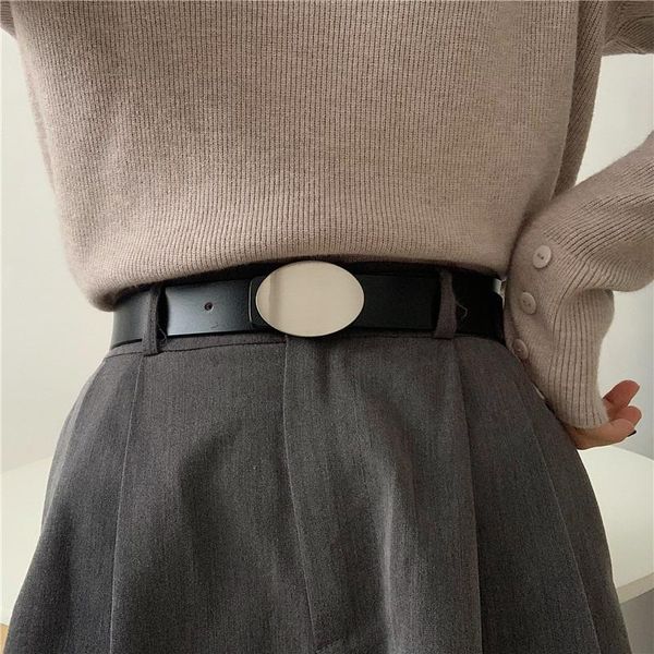 belts internet celebrity non-mainstream vintage leather men's simple all-match korean fashion ins style jeans belt female, Black;brown
belts internet celebrity non-mainstream vintage leather men's simple all-match korean fashion ins style jeans belt female, Black;brown