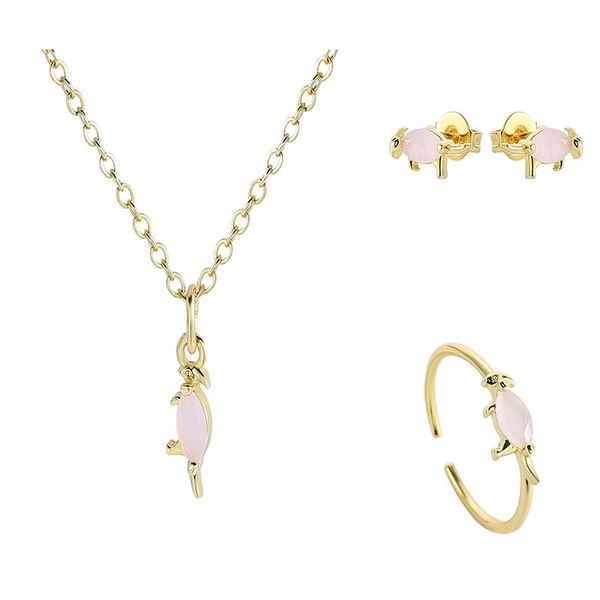earrings & necklace 2021 fashion crystal pendants sets for women 4pcs/set animal jewelry set bridal wedding rings ear studs gift, Silver
earrings & necklace 2021 fashion crystal pendants sets for women 4pcs/set animal jewelry set bridal wedding rings ear studs gift, Silver