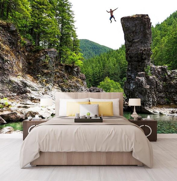 wallpapers bacal custom wall mural po paper 3d green forest waterfall natural landscape painting non-woven nature wallpaper
wallpapers bacal custom wall mural po paper 3d green forest waterfall natural landscape painting non-woven nature wallpaper