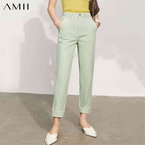 amii minimalism spring women's jeans offical lady cotton solid straight for women fashion pants 12140219 210924, Blue
amii minimalism spring women's jeans offical lady cotton solid straight for women fashion pants 12140219 210924, Blue