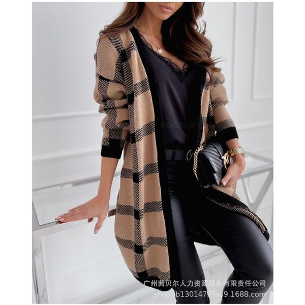 women's trench coats wepbel autumn knitted cardigan coat long jacket ladies elegant sleeve open front outwear, Tan;black
women's trench coats wepbel autumn knitted cardigan coat long jacket ladies elegant sleeve open front outwear, Tan;black