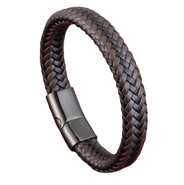 charm bracelets trendy simple leather woven metal buckle for men fashion casual jewelry gift, Golden;silver
charm bracelets trendy simple leather woven metal buckle for men fashion casual jewelry gift, Golden;silver
