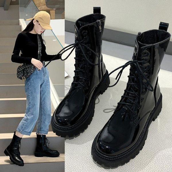 boots motorcycle 2021 women fashion genuine leather ankle for chunky platform party shoes woman, Black
boots motorcycle 2021 women fashion genuine leather ankle for chunky platform party shoes woman, Black