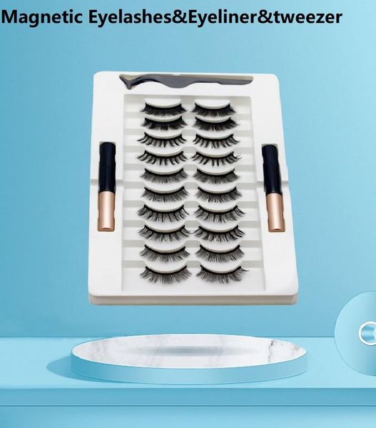 false eyelashes 3/5/10 pairs magnetic and eyeliner set waterproof natural look eyelash extension makeup tslm1
false eyelashes 3/5/10 pairs magnetic and eyeliner set waterproof natural look eyelash extension makeup tslm1