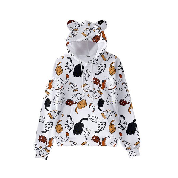 multicolor cat cute boy girl clothes hooded 3d printing hooded sweater autumn early winter ears hooded pullover, Black
multicolor cat cute boy girl clothes hooded 3d printing hooded sweater autumn early winter ears hooded pullover, Black