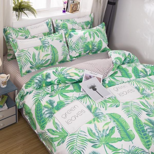 bedding sets leaf printed simple duvet covers 140x200 quilt cover pillowcase single double king size bed linen sheet
bedding sets leaf printed simple duvet covers 140x200 quilt cover pillowcase single double king size bed linen sheet