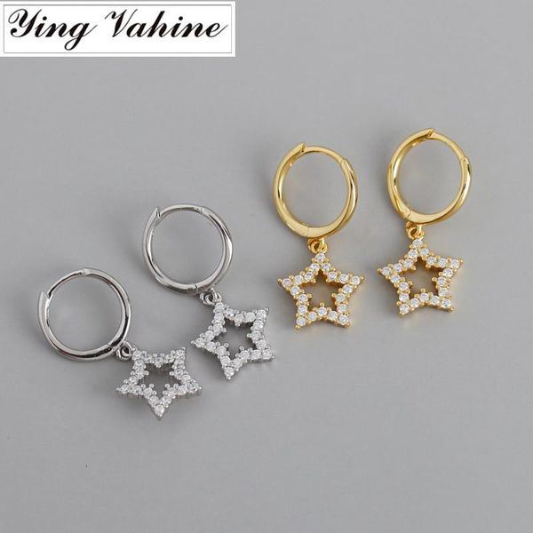 other ying vahine 100% 925 sterling silver shiny zircon stars pendant stud earrings for women, Golden;silver
other ying vahine 100% 925 sterling silver shiny zircon stars pendant stud earrings for women, Golden;silver