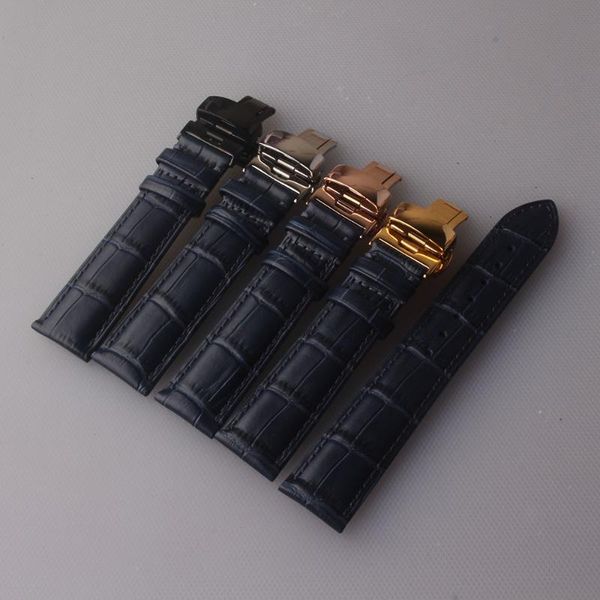 watch bands genuine leather bracelet dark blue watches strap butterfly clasp silver gold watchband in 12 14 16 18 20 21 22mm 23mm band, Black;brown
watch bands genuine leather bracelet dark blue watches strap butterfly clasp silver gold watchband in 12 14 16 18 20 21 22mm 23mm band, Black;brown