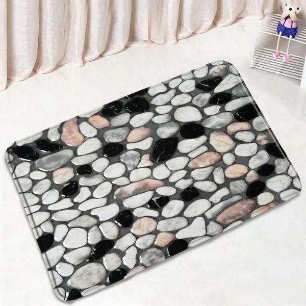 bath mats 3d black and white stones mat water absorption bedroom doormat kitchen floormat living room carpet non-slip bathroom
bath mats 3d black and white stones mat water absorption bedroom doormat kitchen floormat living room carpet non-slip bathroom