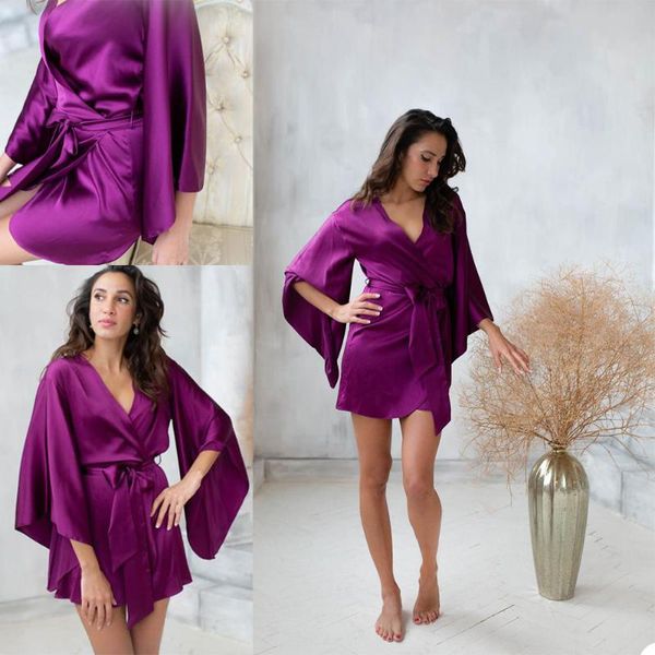 wraps & jackets short bridal gown women robe wedding dresses silk satin long sleeve nightgown sleepwear bathrobes with belt, White
wraps & jackets short bridal gown women robe wedding dresses silk satin long sleeve nightgown sleepwear bathrobes with belt, White