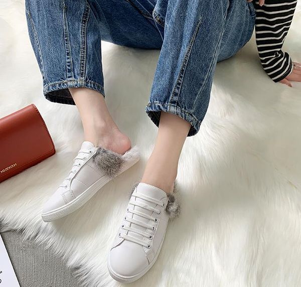 slippers 2021 autumn flat fur net red small white half ins super fire student female shoes, Black
slippers 2021 autumn flat fur net red small white half ins super fire student female shoes, Black