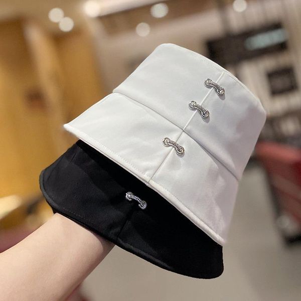 stingy brim hats bucket hat female designer style spring and summer fashion sunbath black/white/khaki, Blue;gray
stingy brim hats bucket hat female designer style spring and summer fashion sunbath black/white/khaki, Blue;gray