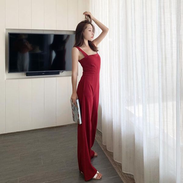 gym clothing hollow out backless elastic long jumpsuit women office ladies playsuits romper casual overalls straight legged bottom pant, White;black
gym clothing hollow out backless elastic long jumpsuit women office ladies playsuits romper casual overalls straight legged bottom pant, White;black