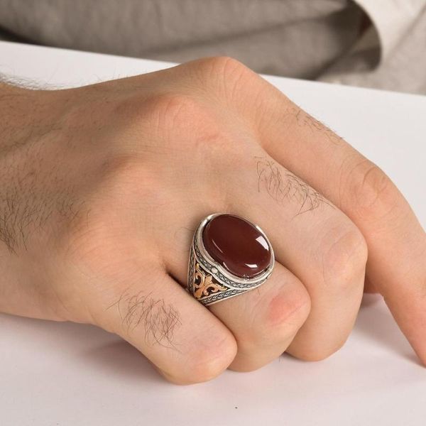 cluster rings ottoman yemen red agate silver victorian ring authentic sterling antique turkish master hand men's rustic, Golden;silver
cluster rings ottoman yemen red agate silver victorian ring authentic sterling antique turkish master hand men's rustic, Golden;silver