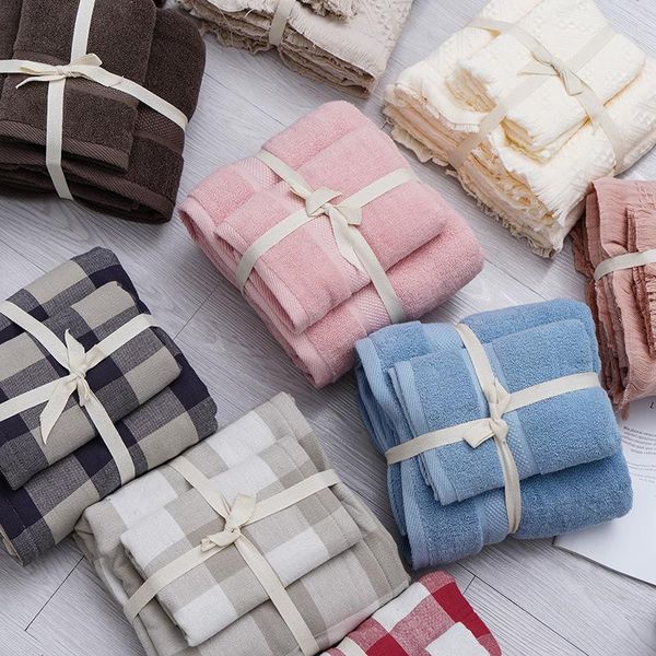towel cotton pllaid bathing towels set household daily bath gift beach water absorption accessories
towel cotton pllaid bathing towels set household daily bath gift beach water absorption accessories