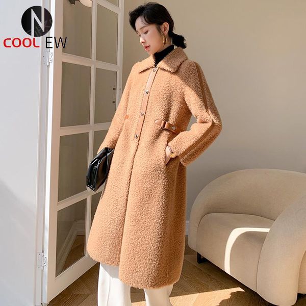 women's fur & faux ptslan 2021 real wool outerwear classic winter good quality female natural coat soft warm fashionp7878, Black
women's fur & faux ptslan 2021 real wool outerwear classic winter good quality female natural coat soft warm fashionp7878, Black