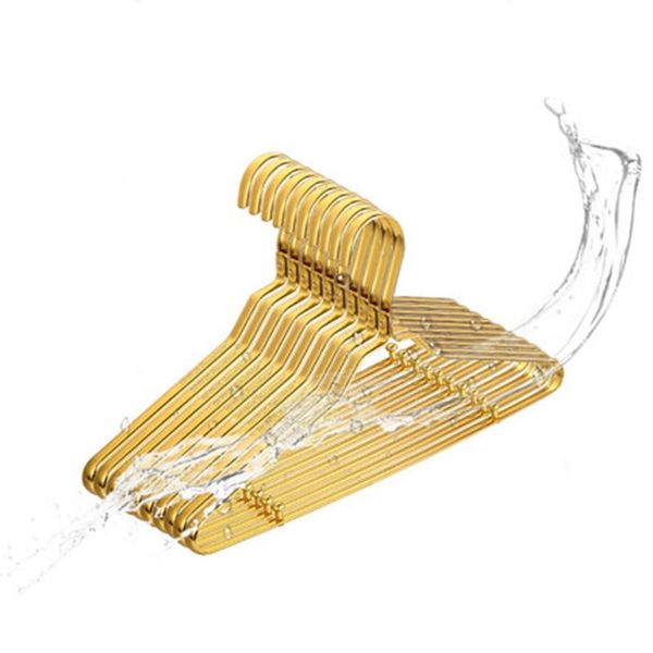 pcs/lot 43cm aluminum metal suit hangers non-slip traceless clothing hanging household clothes rack & racks
pcs/lot 43cm aluminum metal suit hangers non-slip traceless clothing hanging household clothes rack & racks