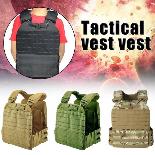 outdoor training tactic vest body armor adjustable combat molle plate carrierr cs protective gear hunting jackets, Camo;black
outdoor training tactic vest body armor adjustable combat molle plate carrierr cs protective gear hunting jackets, Camo;black