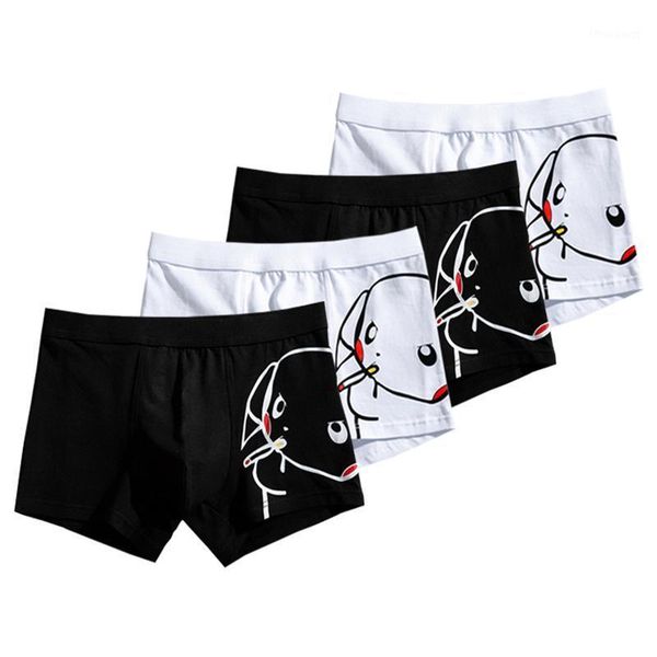 underpants 4pcs/lot mens panties briefs cartoon boxer shorts men breathable lingerie man cotton print men's intimate underwear, Black;white
underpants 4pcs/lot mens panties briefs cartoon boxer shorts men breathable lingerie man cotton print men's intimate underwear, Black;white