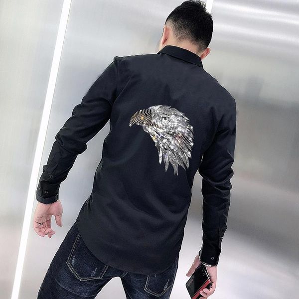 golf animal pattern diamond design young men's shirt fashion brand trend hip-hop youth breathable long sleeves casual shirts, White;black
golf animal pattern diamond design young men's shirt fashion brand trend hip-hop youth breathable long sleeves casual shirts, White;black