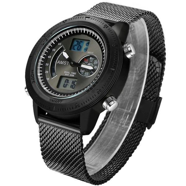wristwatches manufacturer wholesale amst smart multi-function watch waterproof electronic student sports men's 3042, Slivery;brown
wristwatches manufacturer wholesale amst smart multi-function watch waterproof electronic student sports men's 3042, Slivery;brown