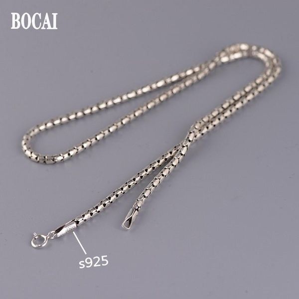 chains bocai real solid s925 silver necklace for women 2021 trendy 2mm sweater chain, fashionable temperament bag valley chain
chains bocai real solid s925 silver necklace for women 2021 trendy 2mm sweater chain, fashionable temperament bag valley chain