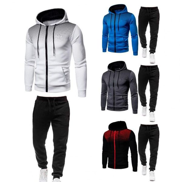 jogging clothing 2 pcs/set men sports sets stylish soft tracksuit slim, Black;red
jogging clothing 2 pcs/set men sports sets stylish soft tracksuit slim, Black;red