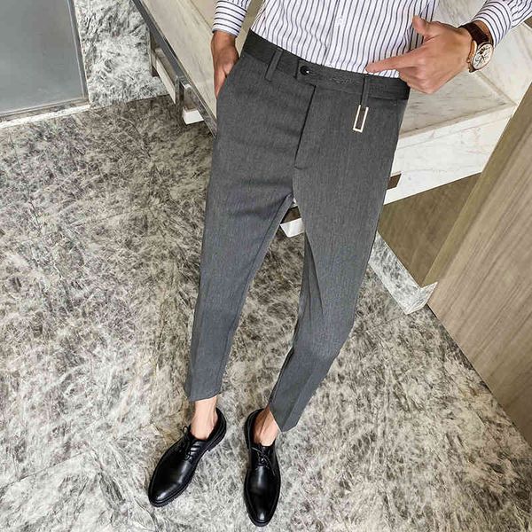 pants summer embroidered dress of fashion men 2021 thin male fit suit ankle business length office rl1t, Black
pants summer embroidered dress of fashion men 2021 thin male fit suit ankle business length office rl1t, Black