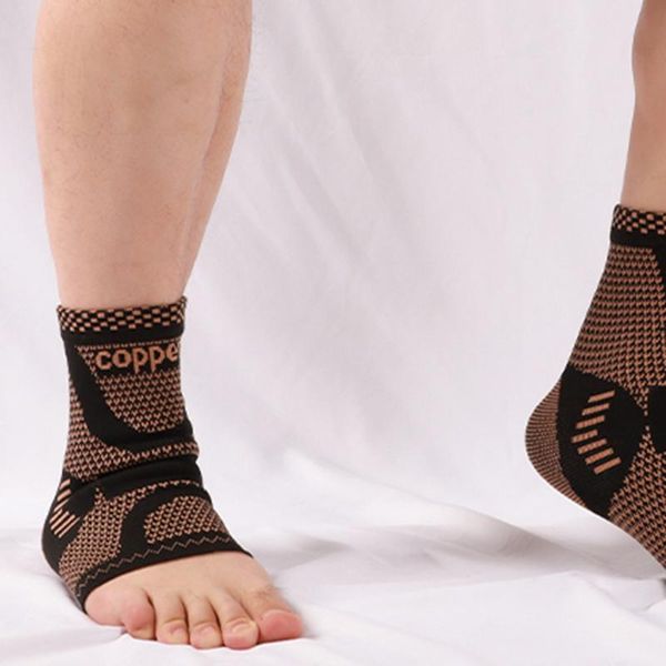 ankle support 1pcs professional elastic silicone brace fitness compression anti-sprain protector basketball football guard, Blue;black
ankle support 1pcs professional elastic silicone brace fitness compression anti-sprain protector basketball football guard, Blue;black