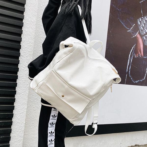 backpack fashion trend women female canvas school bag casual large capacity shoulder student bookbag
backpack fashion trend women female canvas school bag casual large capacity shoulder student bookbag