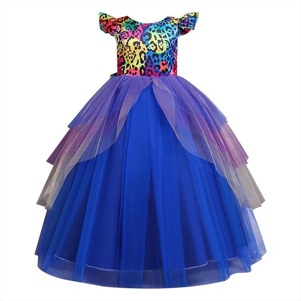 girl's dresses 2021 children's bow princess dress girls leopard lace long puffy mesh halloween cosplay ball evening, Red;yellow
girl's dresses 2021 children's bow princess dress girls leopard lace long puffy mesh halloween cosplay ball evening, Red;yellow
