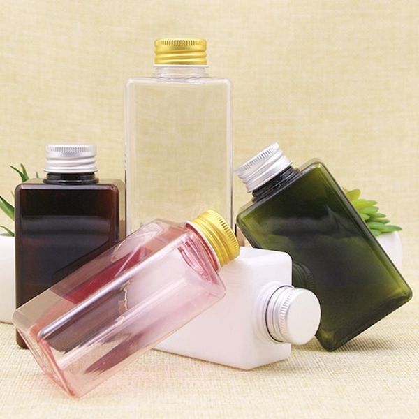 storage bottles & jars 10 pcs/lot 100ml pet empty square bottle for cosmetic packaging plastic with aluminum screw cap jx109-1
storage bottles & jars 10 pcs/lot 100ml pet empty square bottle for cosmetic packaging plastic with aluminum screw cap jx109-1